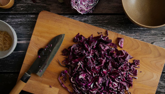 Fermented Red Cabbage Sauerkraut Recipe