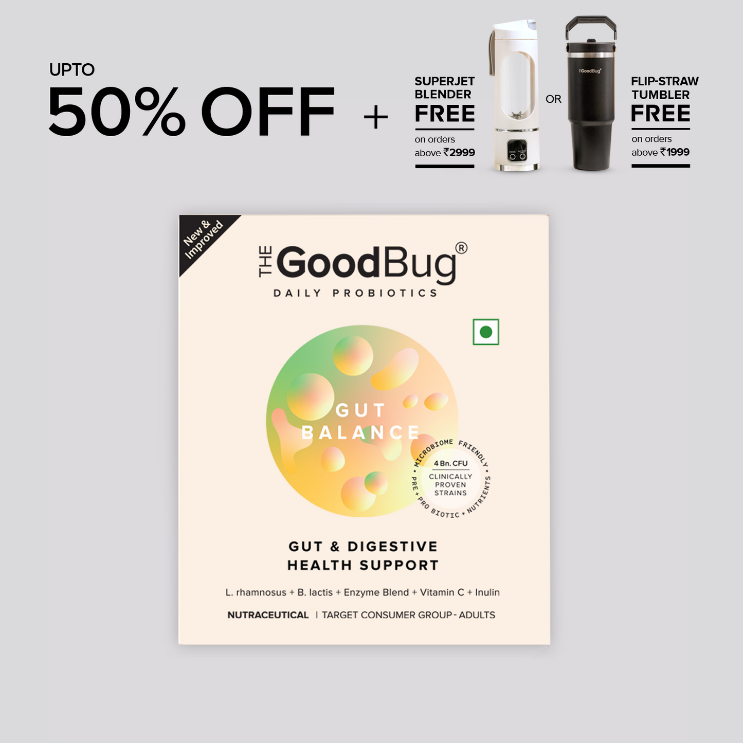 Gut Balance | Improves Gut Health