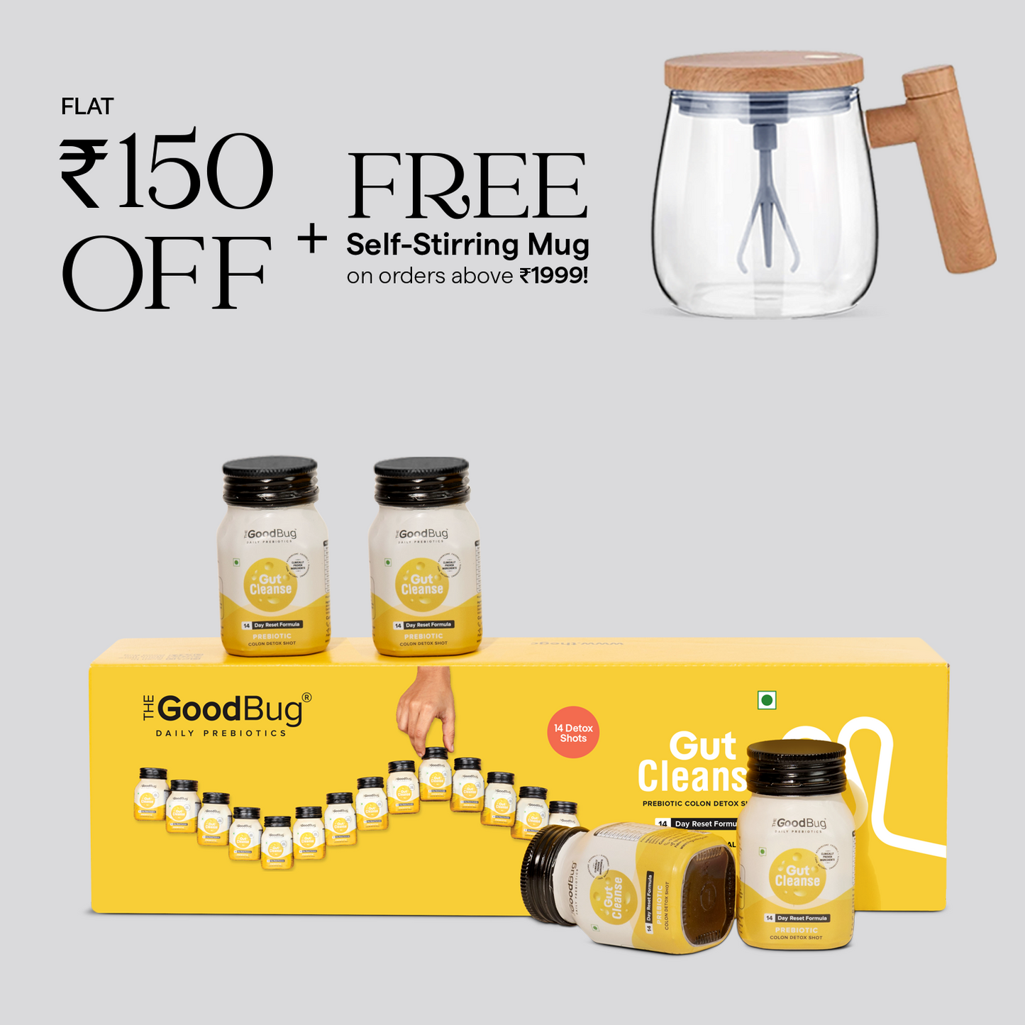 Gut Cleanse | 14 Prebiotic Colon Detox Shots