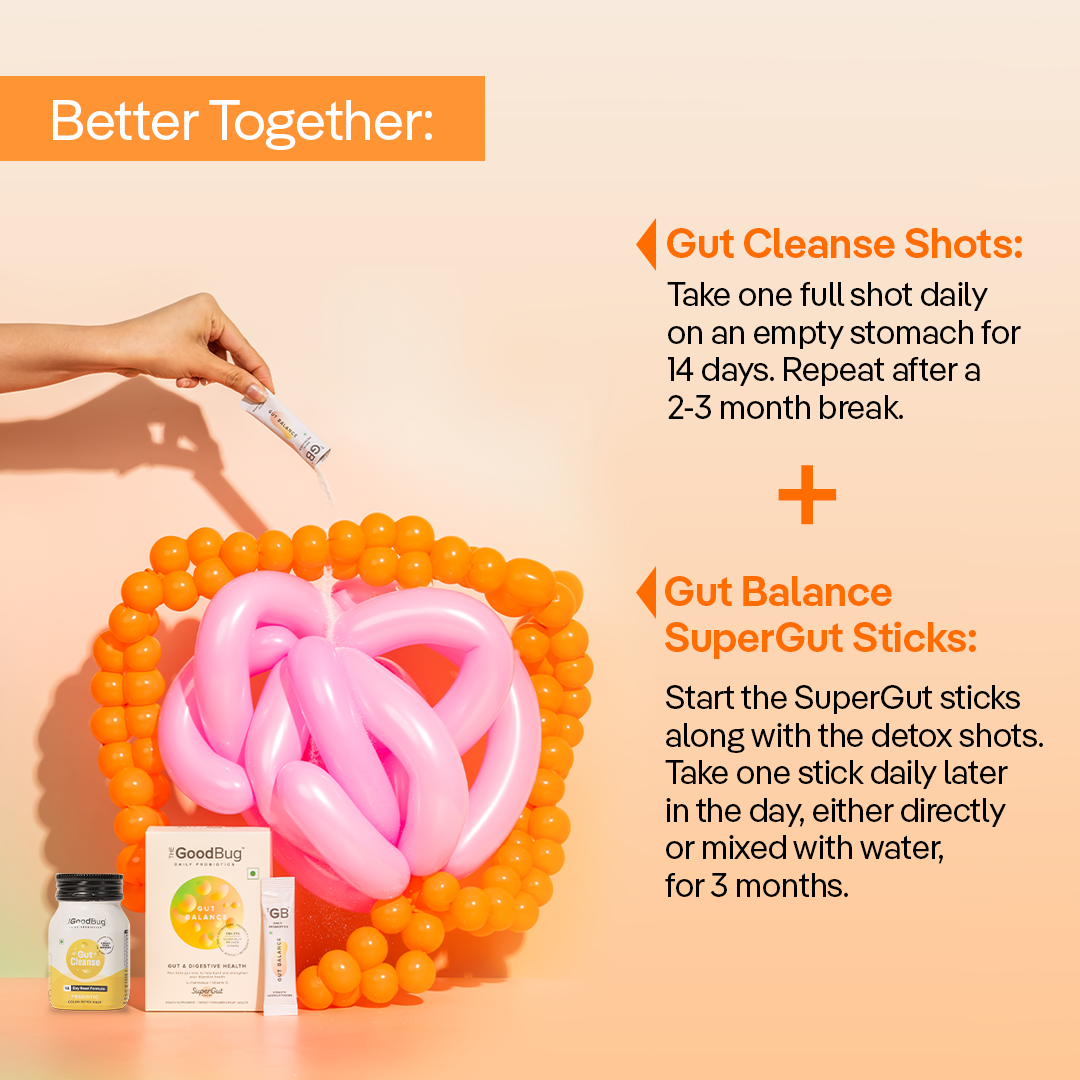 Gut Balance Super Bundle | Probiotics + 14 Colon Detox Shots