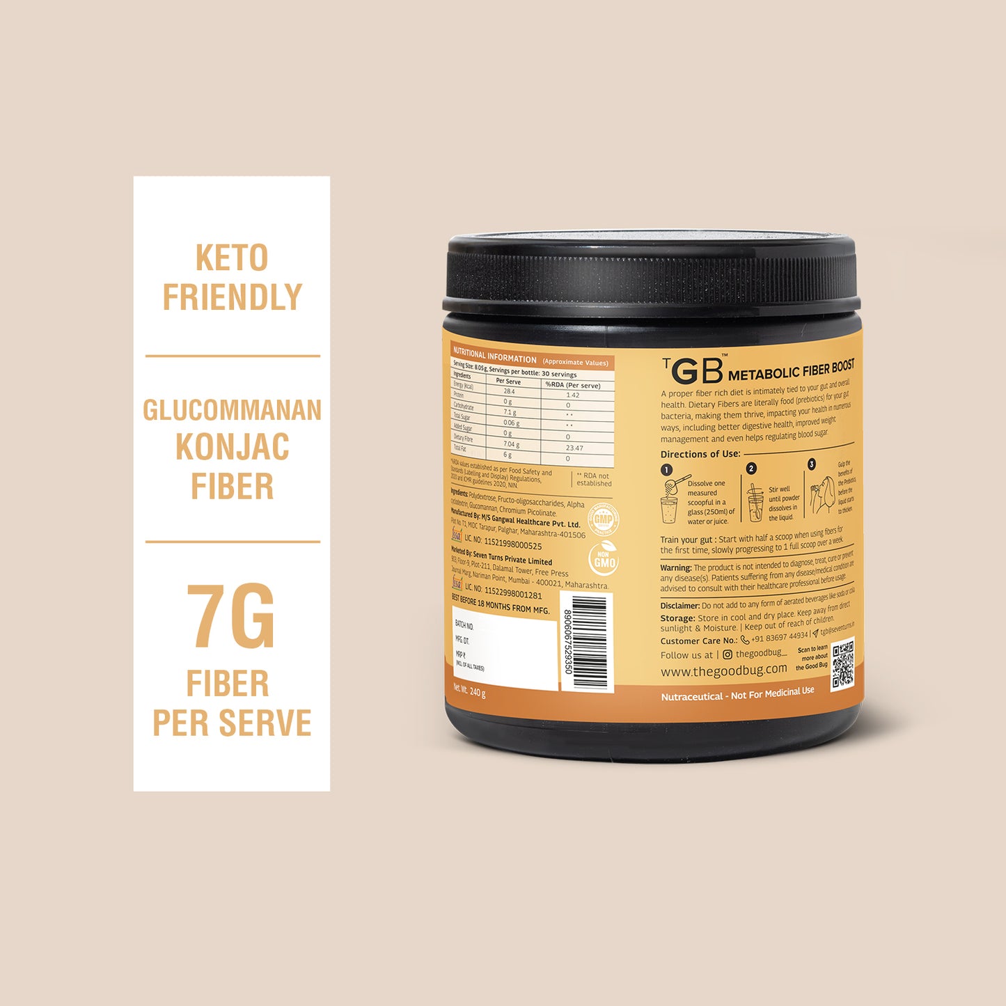 Metabolic Fiber Boost