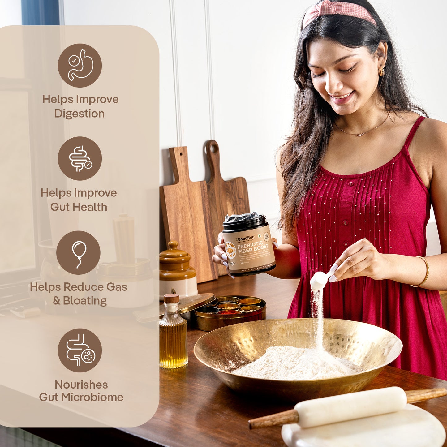 Prebiotic Fiber Boost | Promotes Better Gut Health