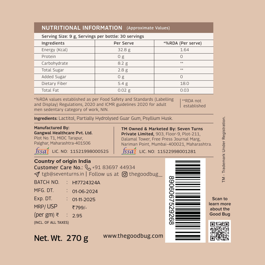 Smooth Move Fiber Boost | Regulates Bowel Movements