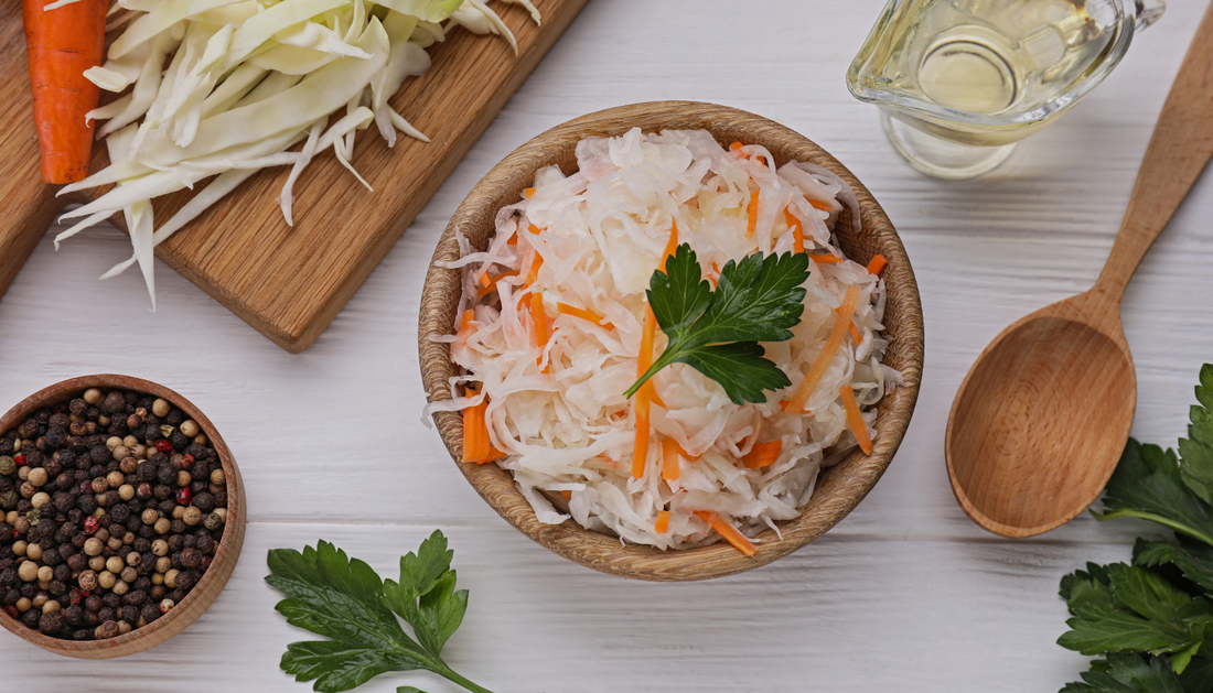 Making Homemade Lacto-Fermented Sauerkraut