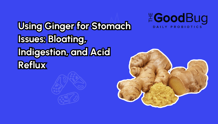 Using Ginger for Stomach Issues: Bloating, Indigestion, and Acid Reflux