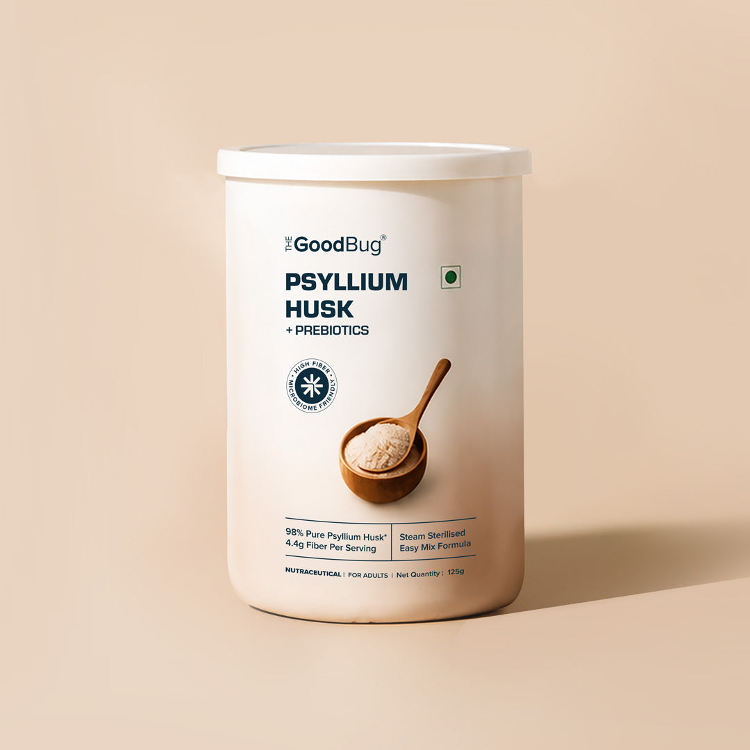 Psyllium Husk  (Isabgol) 98% + Prebiotics