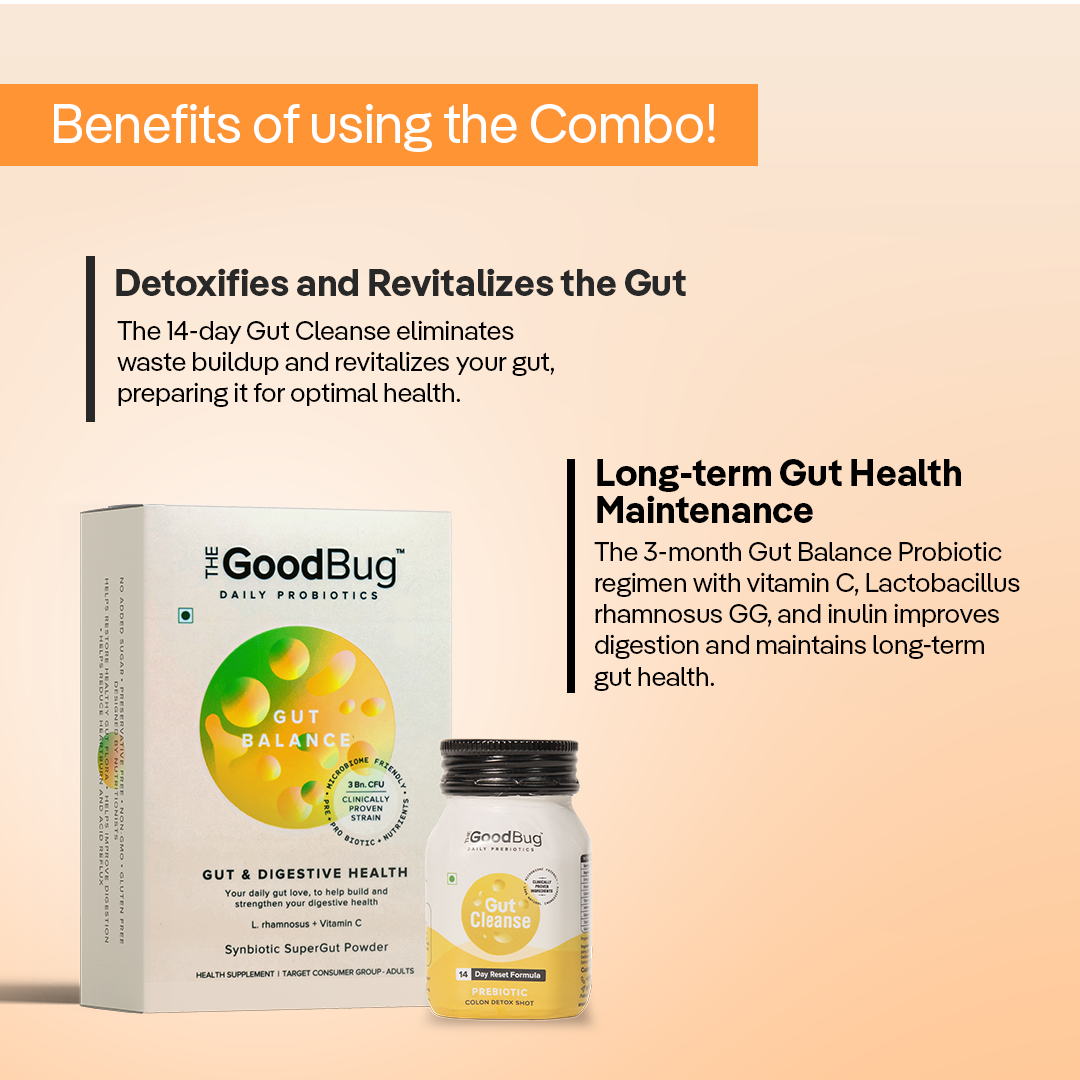 Gut Balance Super Bundle | Probiotics + 14 Colon Detox Shots