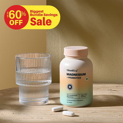 Magnesium (440 mg) + Probiotics