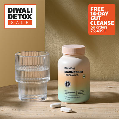 Magnesium (440 mg) + Probiotics