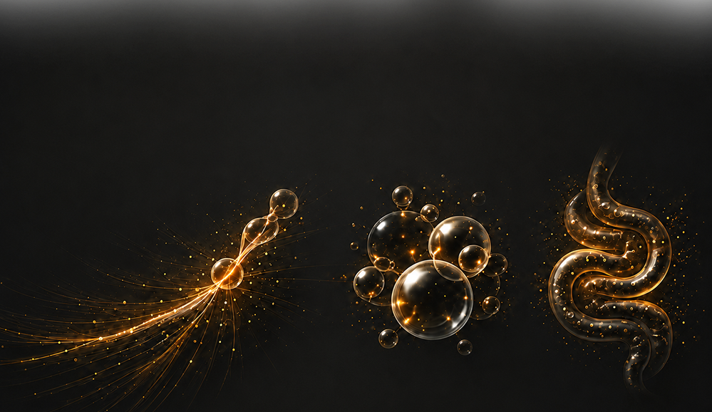 Glowing Gut 3D background
