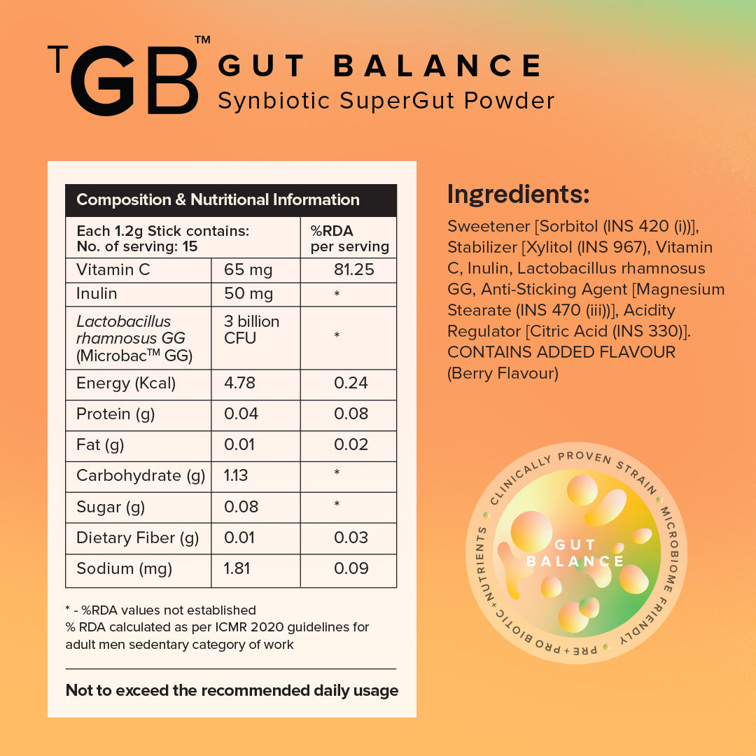 Gut Balance | Overall Digestive health