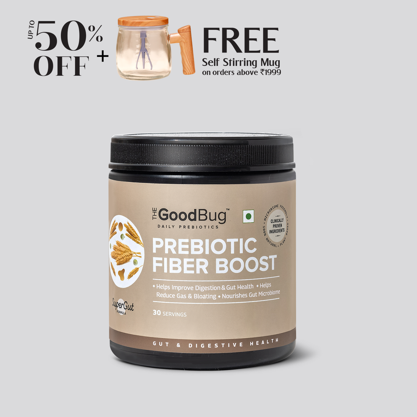 Prebiotic Fiber Boost | Promotes Better Gut Health