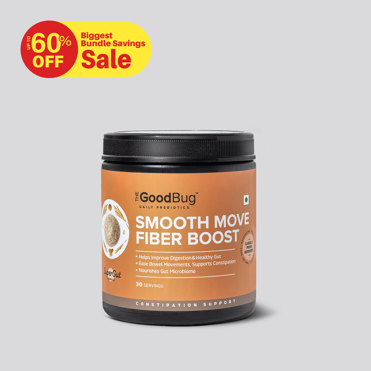 Smooth Move Fiber Boost | Regulates Bowel Movements