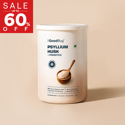 Psyllium Husk (98%) + Prebiotics
